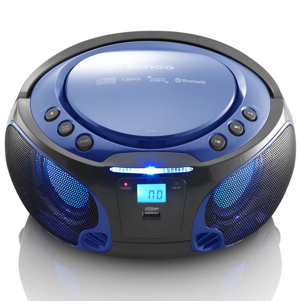 Lenc CD MP3 speler SCD-550 Blauw
